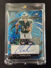 2023 Panini Spectra Chris Long 19/50 On Card Auto Eagles Illustrious Legends