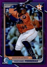 Pascanel Ferreras 1st Bowman #BCP-240 #/250 Houston Astros