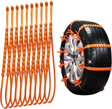Catene Da Neve Universali, Catene Da Neve per Auto,10 Pezzi Catene Auto,Catene D