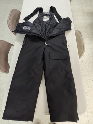 Coldwave Ski Snowmobile Bib Overalls Hydro Guard Ladies Short Large Black Pants