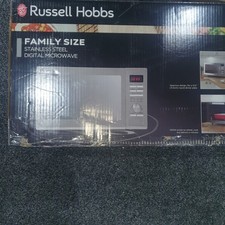 Russell Hobbs Family Size Digital Microwave 800W Stainless Steel