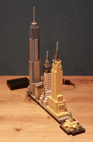 LEGO Architecture 21028 New York City 2016 *** with LED + original packaging