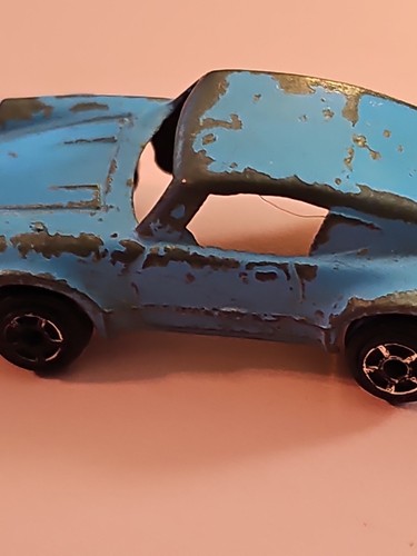 PORSCHE 911 DUCK TAIL LT NIEBIESKA TOOTSIE ZABAWKA 2 cale uszkodzenie farby - Zdjęcie 9 z 11