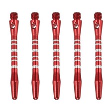 45mm Aluminum Dart Trees, 15pcs Medium 2BA Dart Wire Dart Legs, Red
