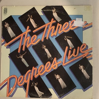 The Three Degrees, LP, VG+, The Three Degrees Live *Disco Funk*
