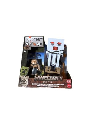 Minecraft Movie Blast Attack Ghast Figure Set Mattel 6+