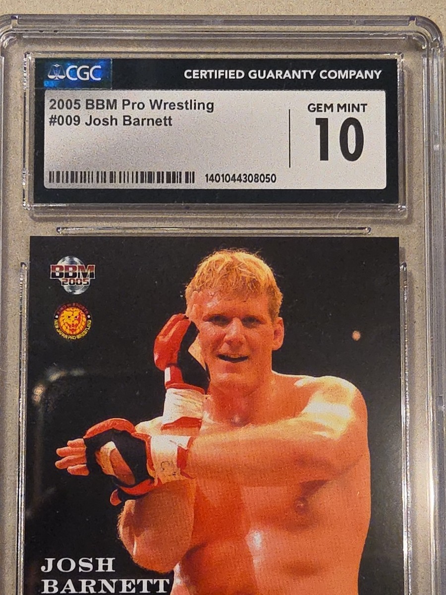 2005 BBM Pro Wrestling - Josh Barnett #009 for sale online | eBay