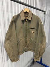 Vintage Faded Moss Green Carhartt Detroit Jacket J97