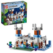 LEGO Minecraft Ice Castle Gift 21186 Toy Blocks Birthday Gift Castle City Buildi