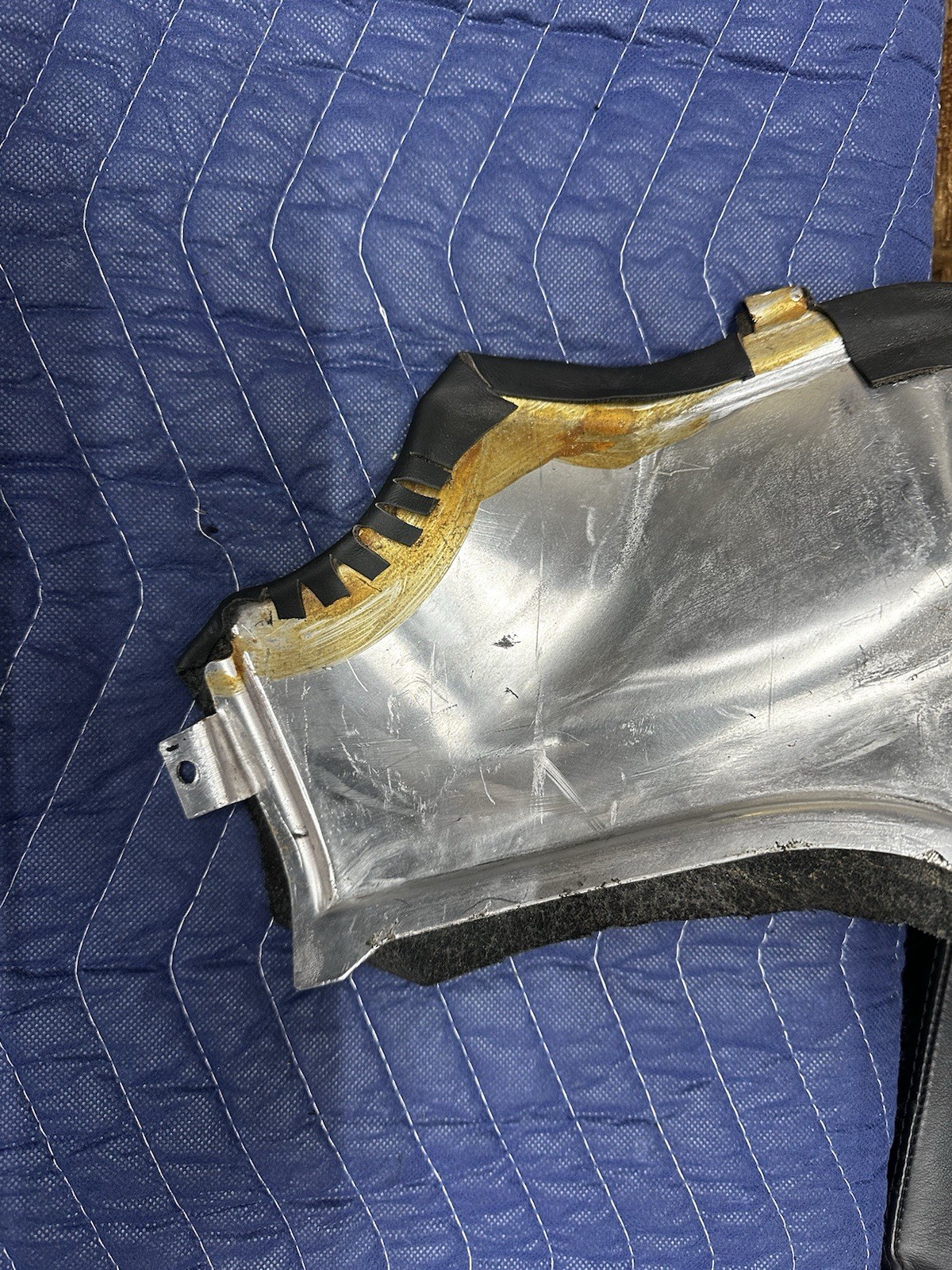 Lamborghini Murcielago Coupe, LH, Left C-Pillar Trim Panel, Used, P/N 418868199