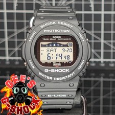 Casio G-Shock Summer GWX-5700 G-Lide Solar Multiband Tide Graph Moon Data Black