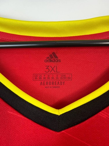 BELGIUM 2020-21 HOME SHIRT FOOTBALL ADIDAS EJ8546 SIZE 3XL - Picture 2 of 8
