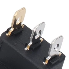 4PCS 12V Round Power Switches 3 Pin 2 Position LED Switch Boat Toggle Rocker