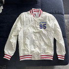 Brand New éS Footwear "Los Angeles 95" Fan Varsity Jacket White – Deadstock Mint