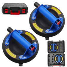 2Pk 8" Glass Suction Cups 480LB Vacuum Tile Lifter Pump Handle Window Tool