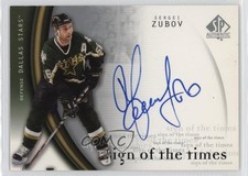 2005-06 SP Authentic Sign of the Times Sergei Zubov #SZ Auto HOF g5i