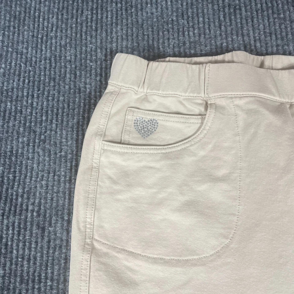 Dream Jeannes by Quacker Factory Pantalones Mujer XL Lote de 3 Estrás Capri Cómodos Foto 4 de 4