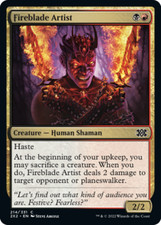 x4 Fireblade Artist - Double Masters 2022 - NM - MTG