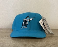 Florida Marlins Fitted Hat Sports Specialties Size 7 1/4 MLB 1990's Wool - New