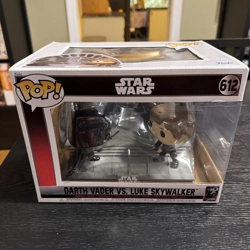 Funko Pop! Moments: Star Wars - Darth Vader Vs. Luke Skywalker #612 Vinyl Figure