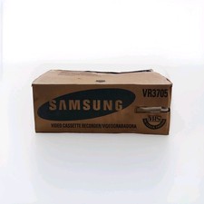 New Samsung VR3705 VCR With Remote.......                                    W4