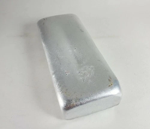 Premium Solid Hand Poured Aluminum Ingot Bars For Casting 10 LBs