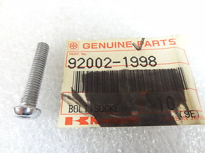 かわそう Kawasaki NOS NEW 92002-1998 Socket Bolt 6x30 ZX ZX600 Ninja 600R