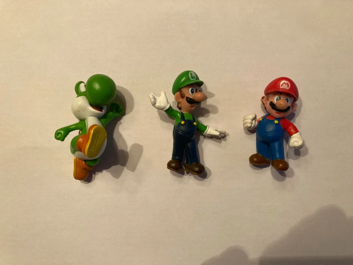 Action Figure Mario, Luigi e Yoshi