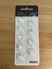 minifit POWER 6mm Vent Domes for Oticon/Bernafon Hearing Aids -10 Pack