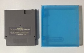 Low G Man AUTHENTIC NES Cartridge (1990) and Nintendo Blue Clam Shell Case