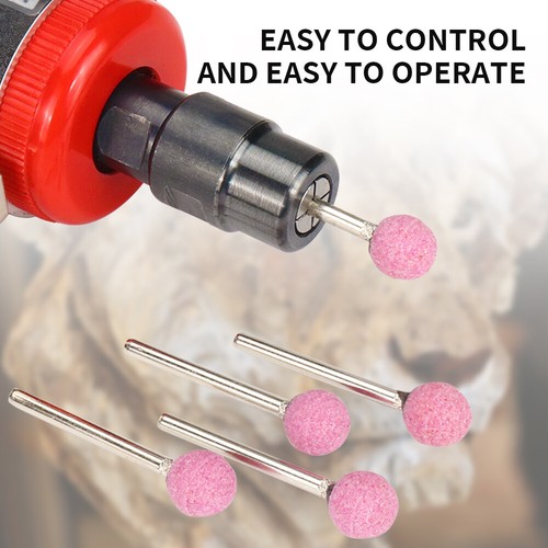 50Pcs Mix Ceramic Grinding Stone Head Set Polishing Wheel Tool For Drill Rotary - Picture 4 of 6