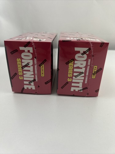 NEW 2021 TWO Panini Fortnite Series 3 Trading Card BLASTER Box 6-Pack SEALED X2 - Picture 6 of 6