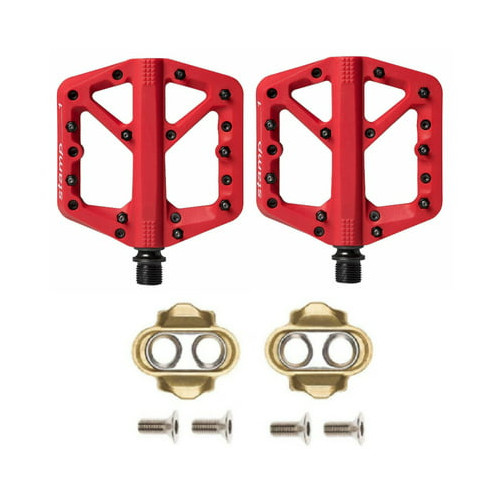 Велосипедные педали Crank Brothers Stamp 1 (красные, большие)