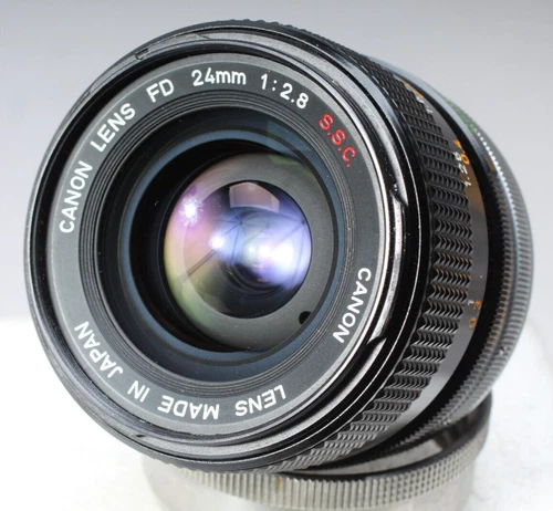CANON FD SSC 24MM F/2.8 WITH CAPS FUNGUS SPOT