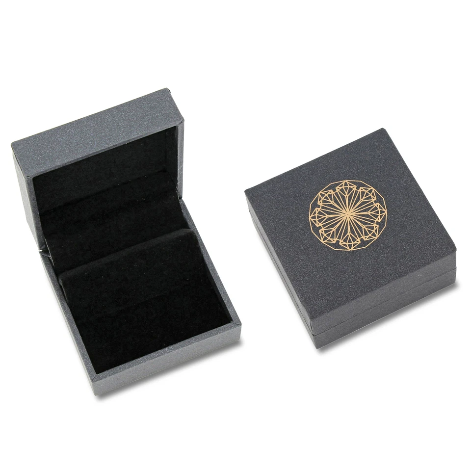 Amour 10k Yellow Gold 1/10CT TDW Diamond Cuff Earrings - Image 4 of 4