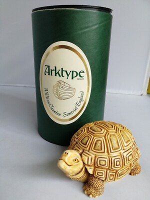 Harmony Kingdom Arktype Designs Schildkröte Ornament Schmuckdose in Schachtel M47