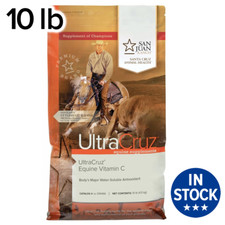 UltraCruz Equine Vitamin C Supplement for Horses, 10 lb, Pellet (80 Day Supply)