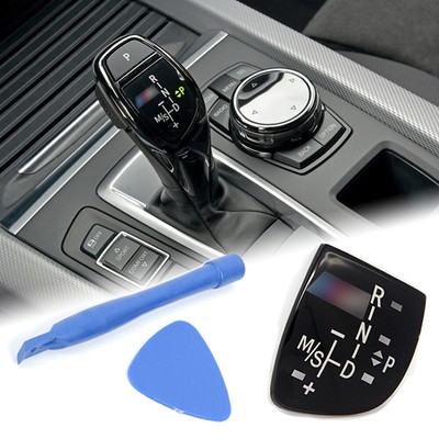 for BMW X1 X3 M3 M5 F01 F10 F30 F35 F18 at Gear Sticker Shift Knob Panel
