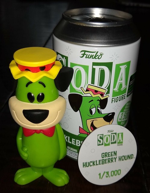 Funko Vinyl SODA Green Huckleberry Hound 1/3000 ECCC 2020 Hanna Barbera NONCHASE | eBay