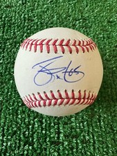 LOS ANGELES DODGERS JAMES PAXTON AUTOGRAPHED MLB BASEBALL