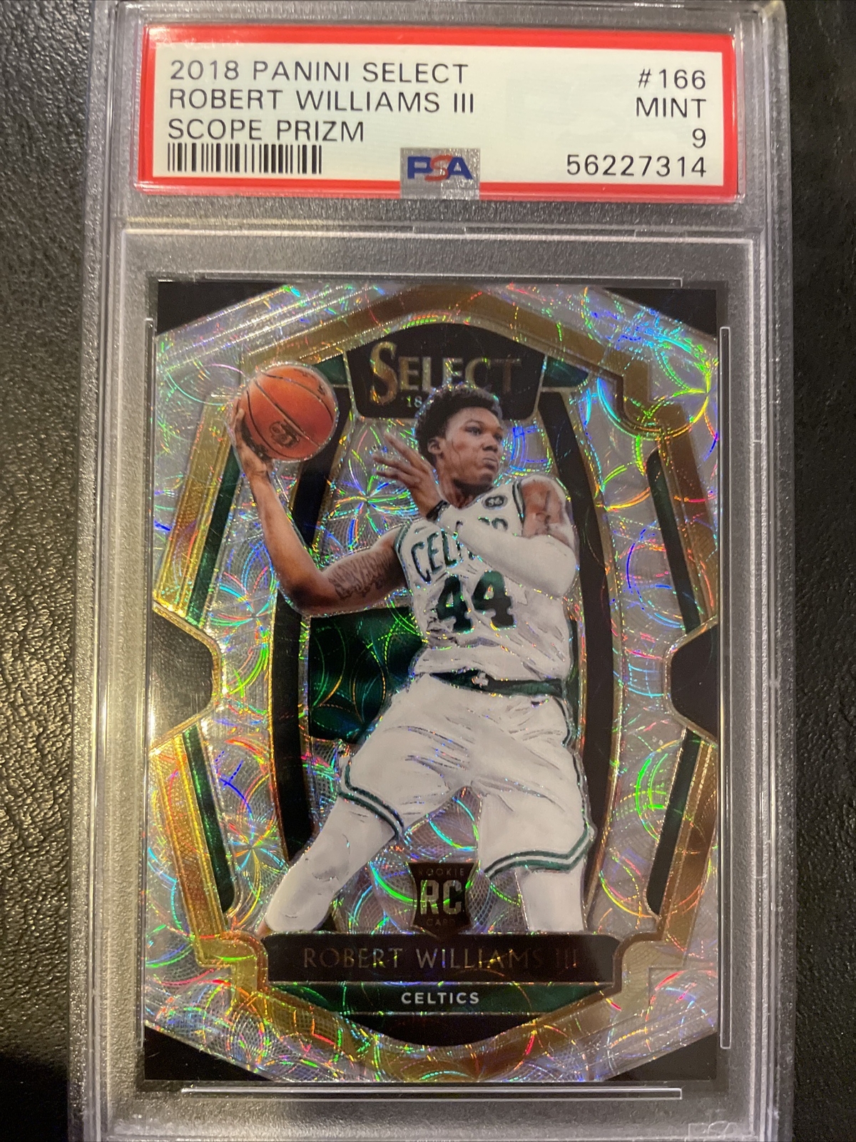 POP 2 NONE HIGHER 2018 Select SCOPE PRIZM PSA 9 Robert Williams III RC #166 Mint