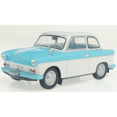 Whitebox 1:24 Scale Trabant P 50 White/Blue