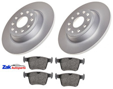 For VW Arteon 1.5 TSi 2.0 TDi 2017-2020 Rear Brake Discs & Pads (Check Solid)