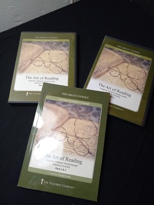The Great Courses The Art of Reading DVD Book Part 1 And 2 /58b