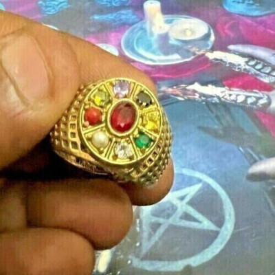 Professional Magical Talisman Ring Witch Powers Attract Wealth,Love,Money +++