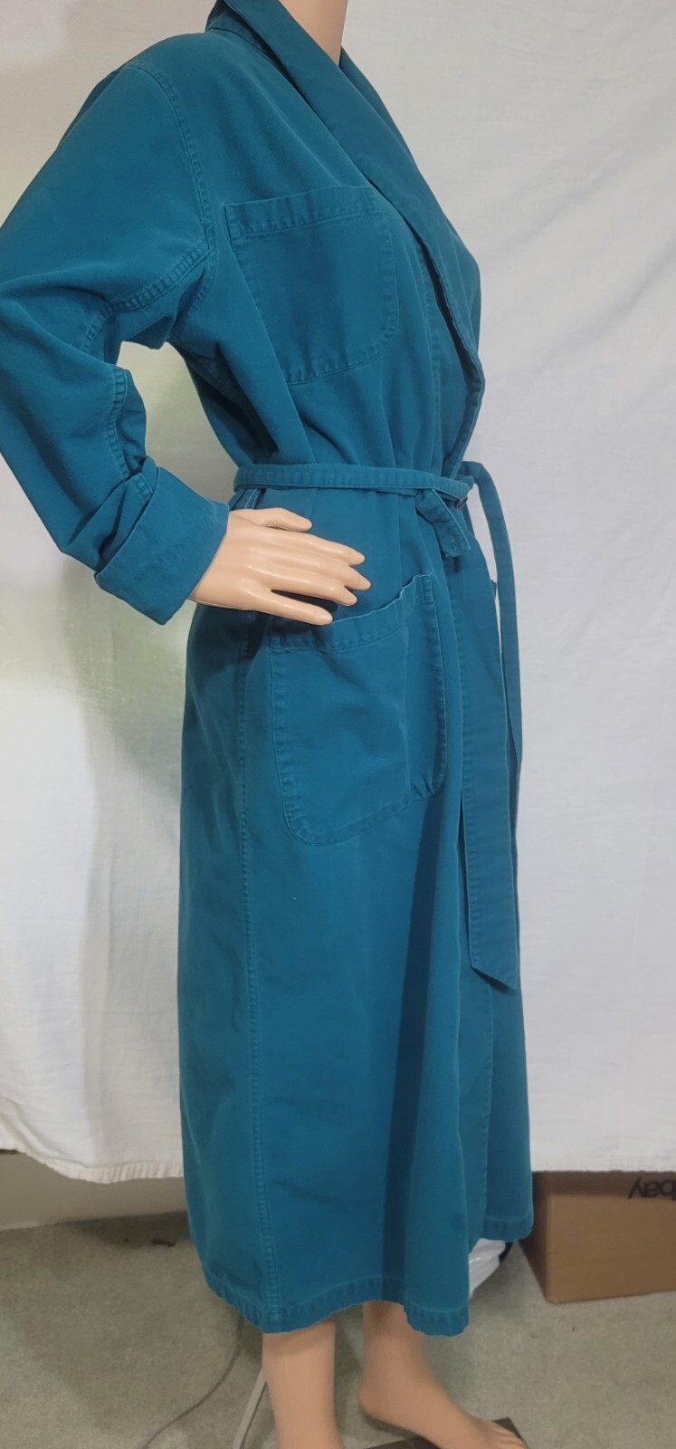 L.L.Bean Robe, Two Pockets, COTTON, Multiseason 💙, Measurements eBay