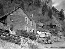 Ophir Hotel, Ophir, Colorado - 1940 - Vintage Photo Print