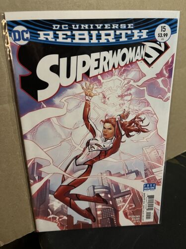 Superwoman 13 🔑1st MIDNIGHT🔥2017 LUPACCHINO VARIANT🔥REBIRTH🔥DC Comics🔥NM - Picture 1 of 5