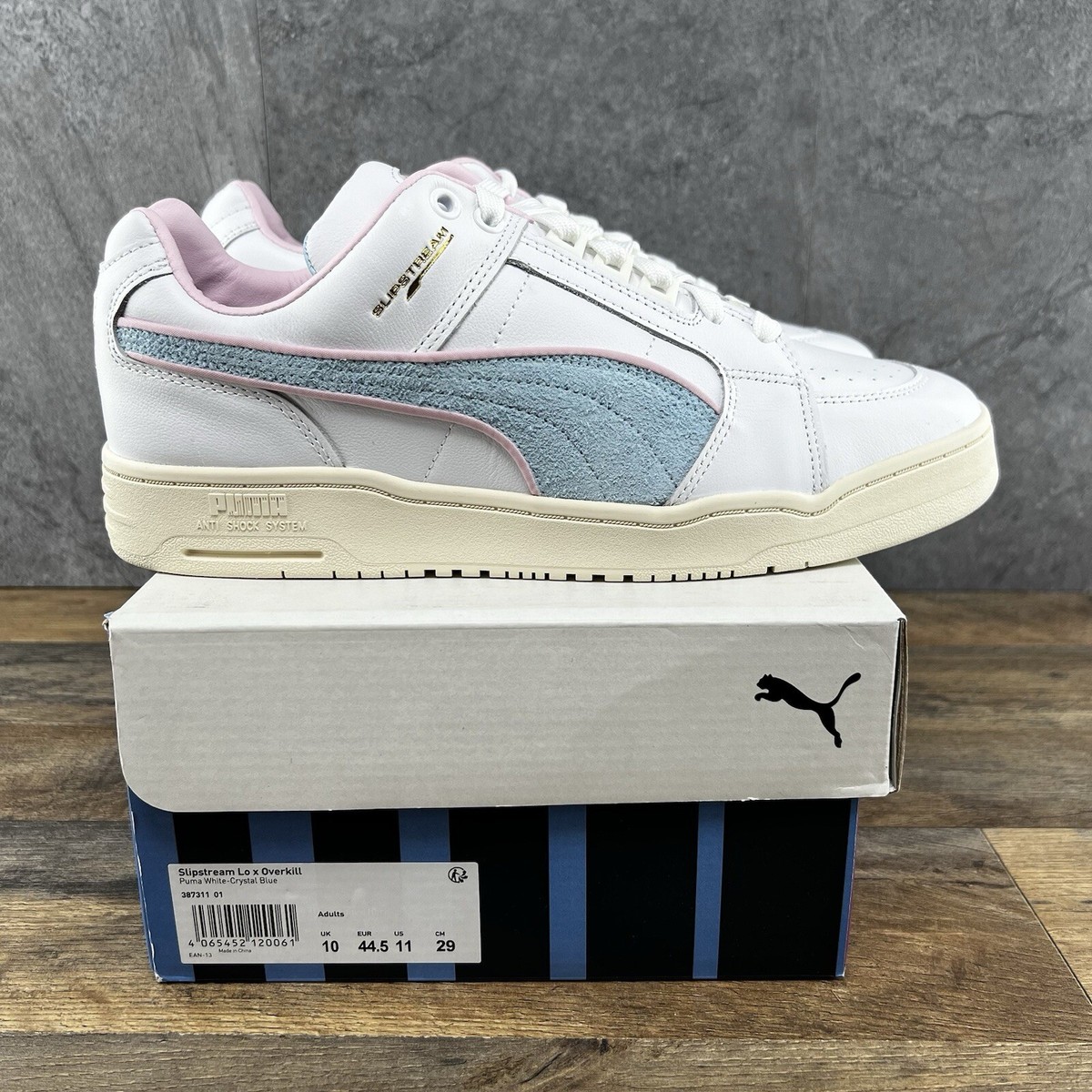 Size 11 - PUMA Slipstream Low x Overkill Ocean Drive 2022