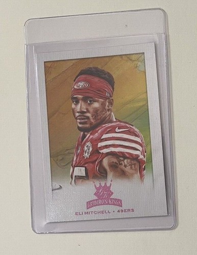 2021 Eli Mitchell Panini Chronicles Gridiron Kings PINK Rookie Card GK